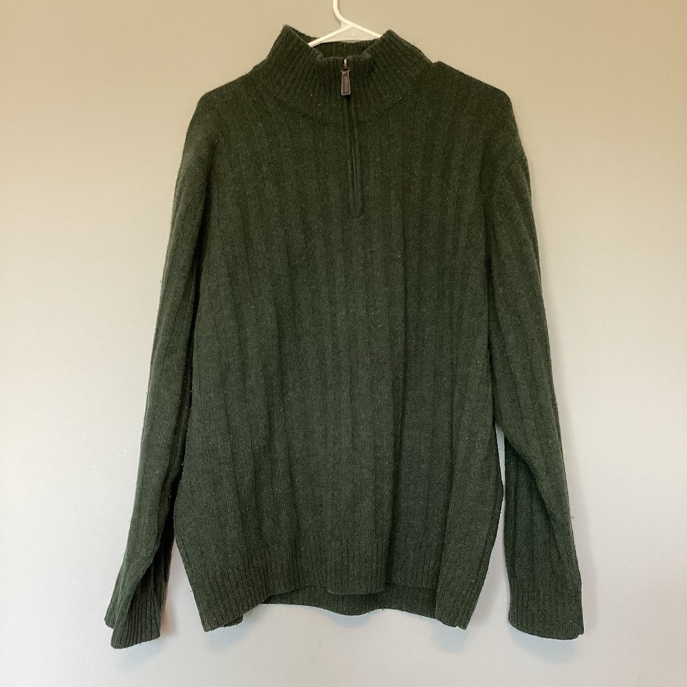 Army green sweater/XXL/men/Jos.a.bank